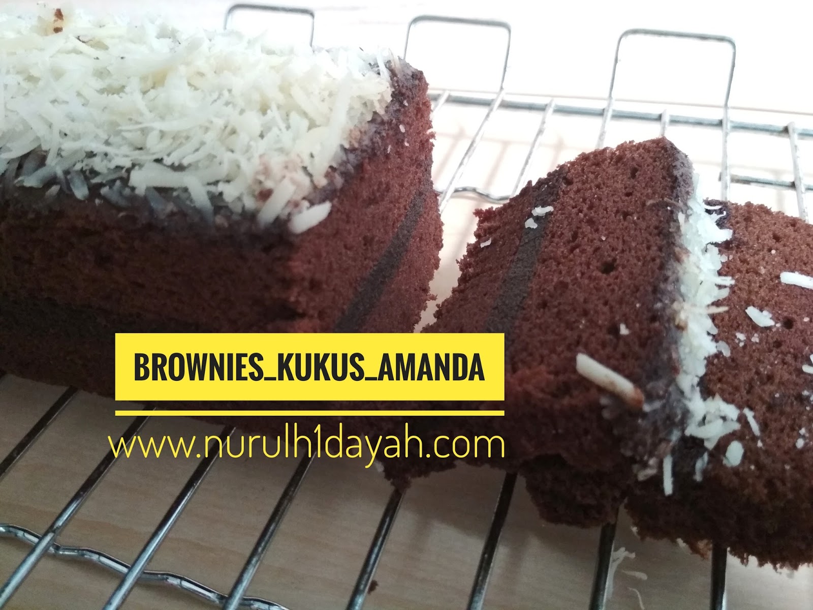 Brownies Kukus Ala Amanda Nurul Hidayah