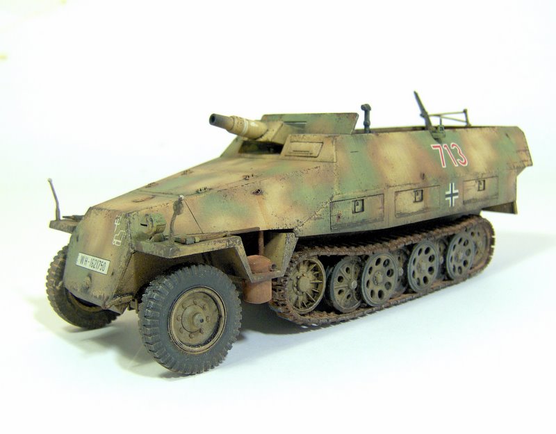 Gulumik Military Models: SdKfz 251/9 Ausf D 1/35 Tamiya - Gallery