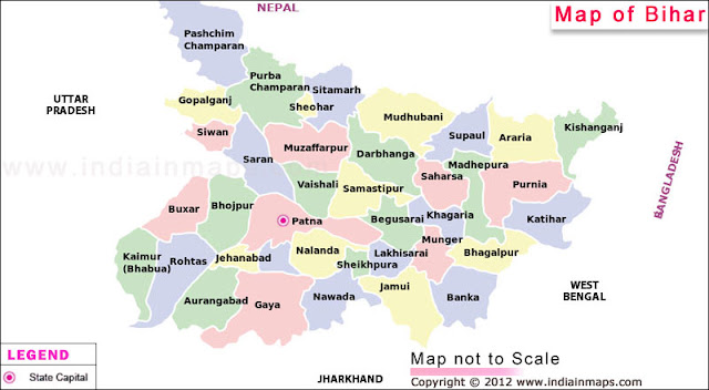 Smart Bihar Map Bihar Map