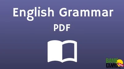 English Grammar PDF