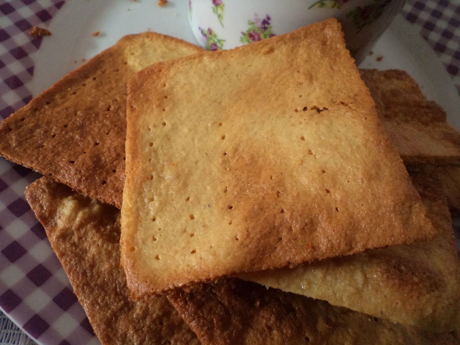 Receitas 0 carboidratos BISCOITO CREAM CRACKER LOW CARB