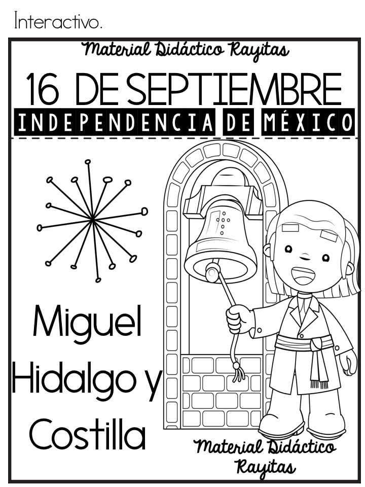 Blog de imágenes: Dibujos para colorear y fichas Independencia de México