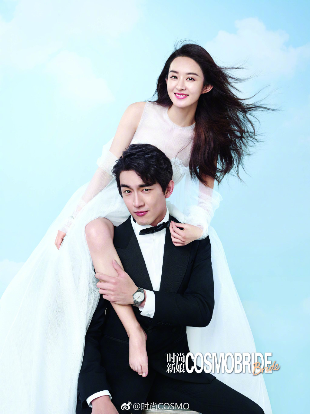 Princess Agents' Zanilia Zhao and Lin Gengxin for Cosmo Bride | DramaPanda