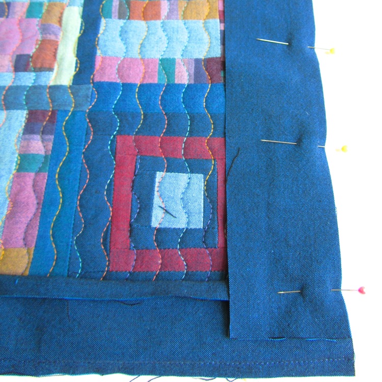 The Silly BooDilly Tutorial SuperDuper Easy Way to Face a Quilt (Or