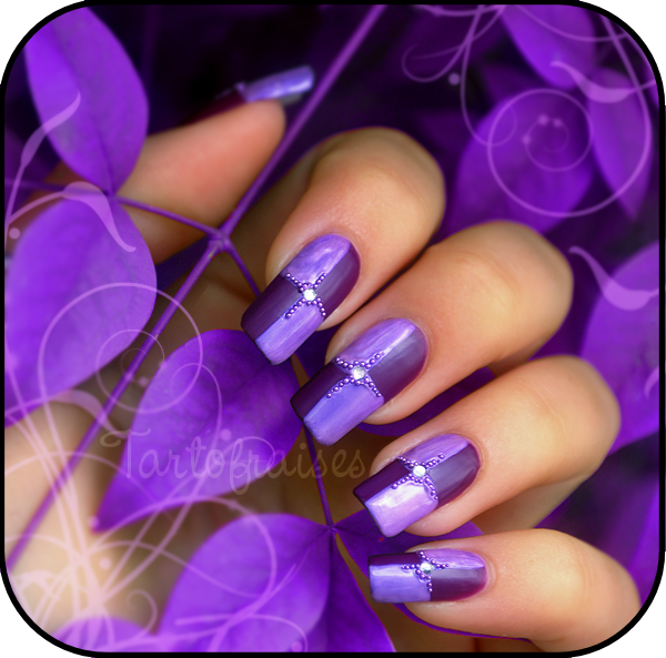 Awesome Nail Art Purple