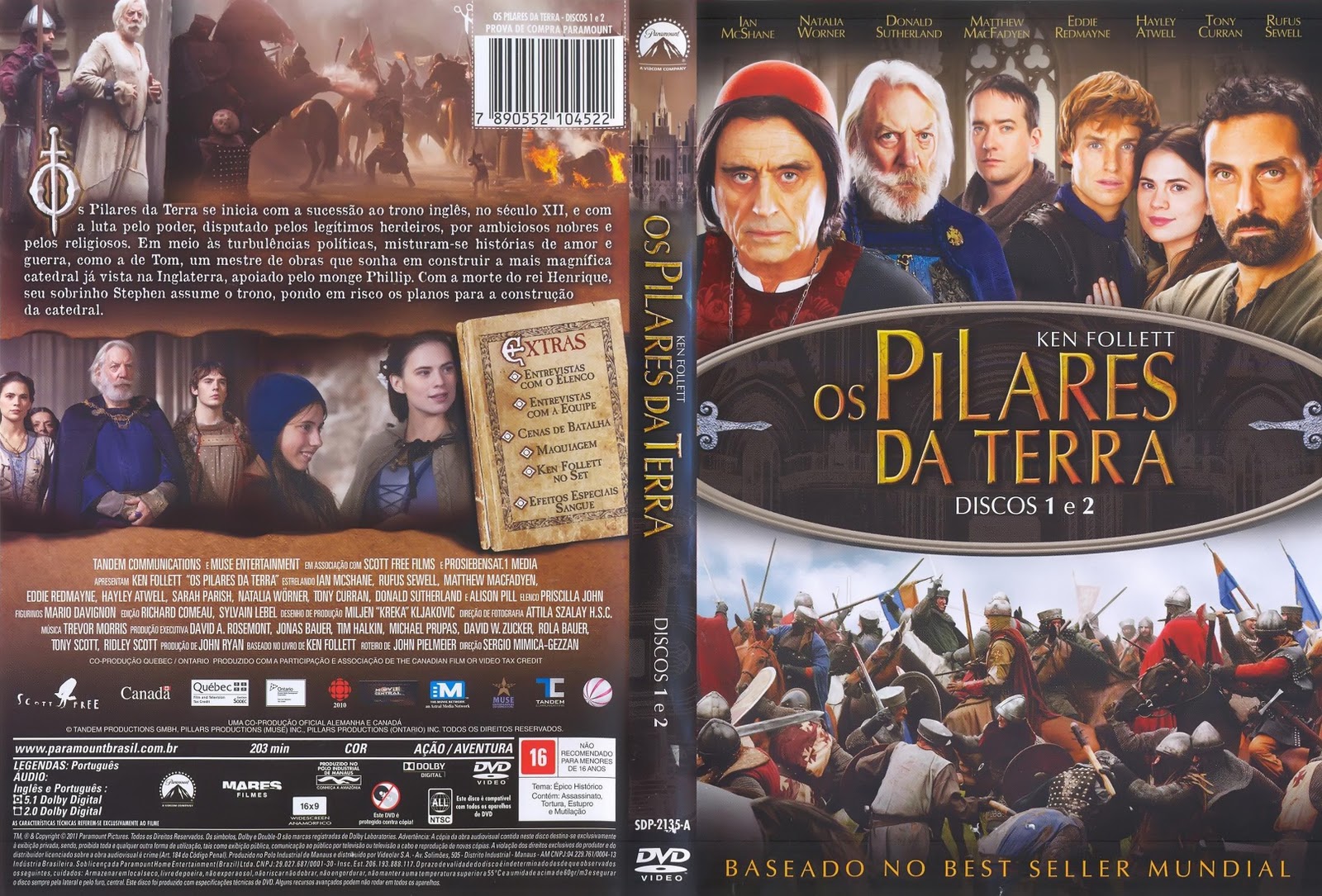 Capas Filmes Épicos Os Pilares da