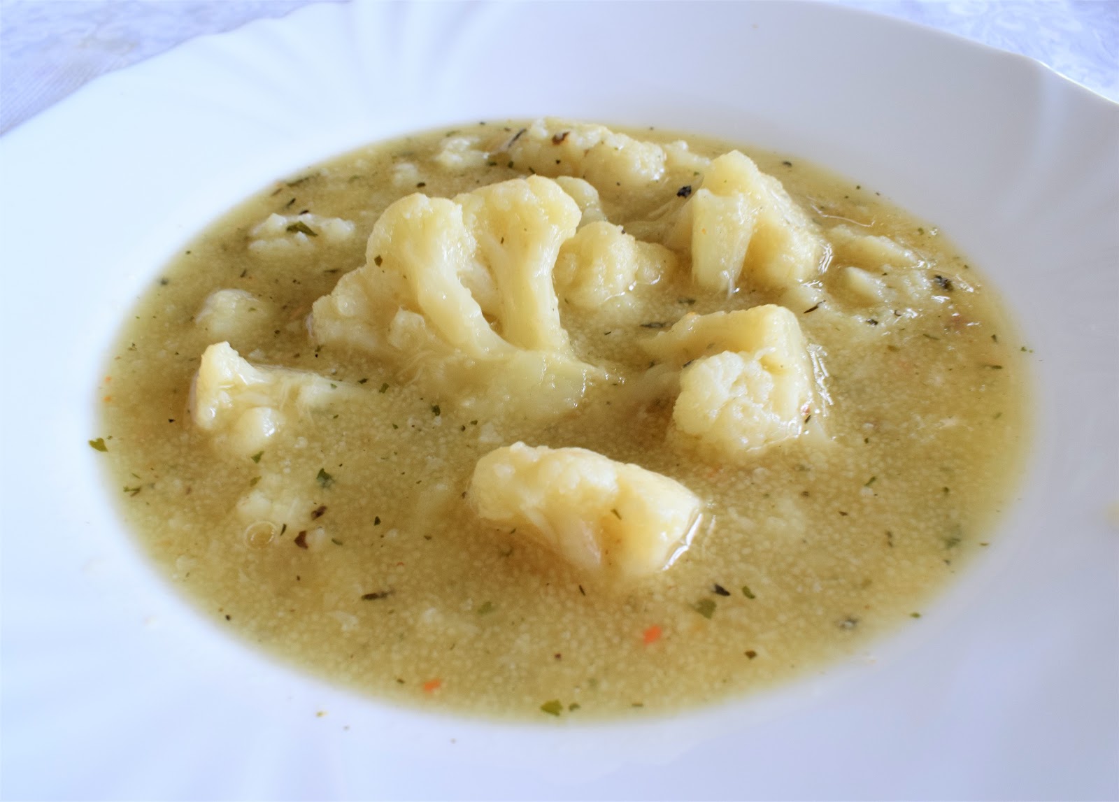 Grandad's Cookbook Чорба со карфиол / Cauliflower Soup