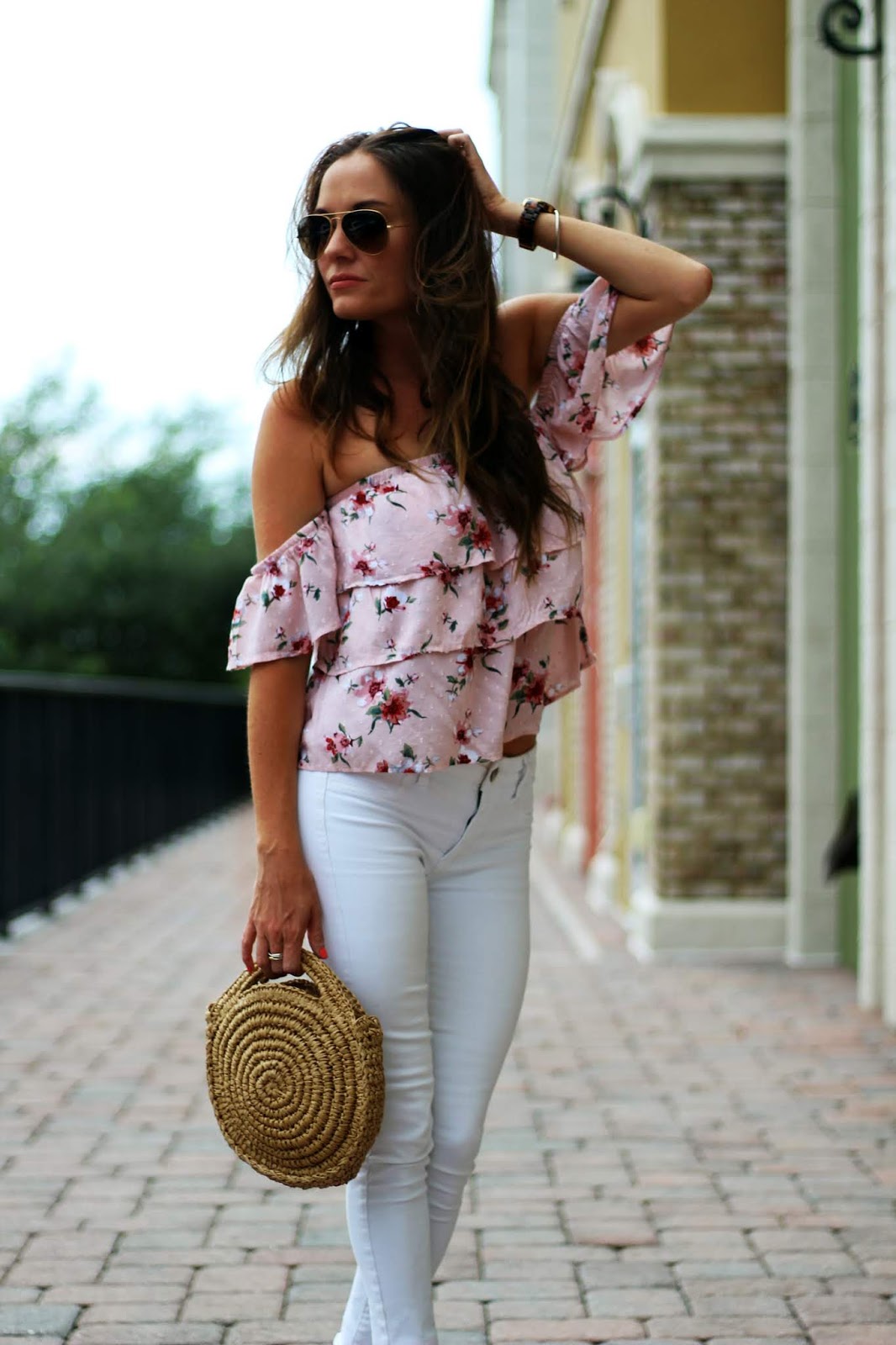 Sequins and Sea Breezes: Floral Ruffles