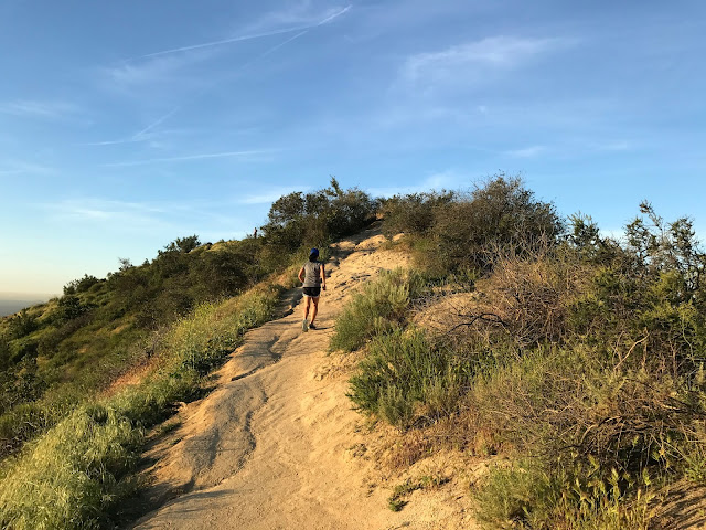 Running at Runyon Canyon 