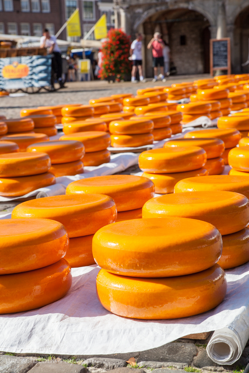 FotoDelray Cheese market in Gouda Goudse kaasmarkt