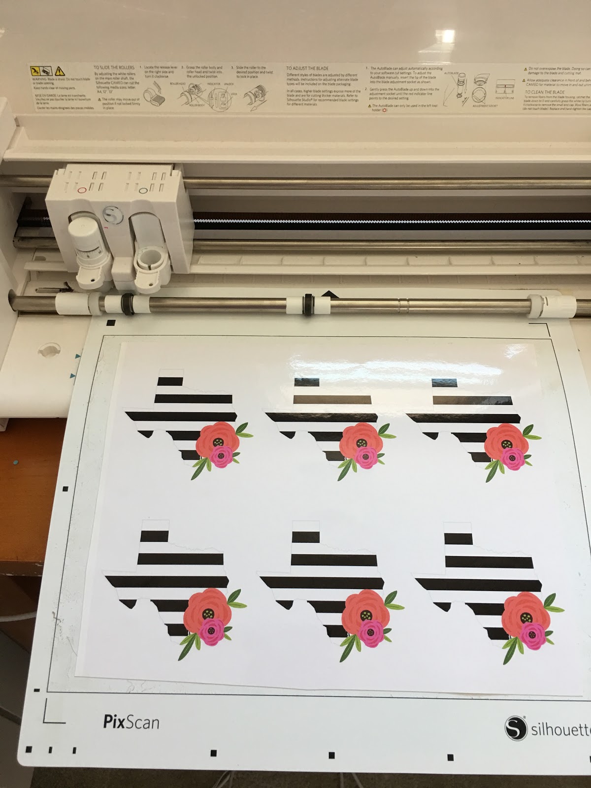 Custom Printed Vinyl Decals Silhouette Pixscan Tutorial Hack