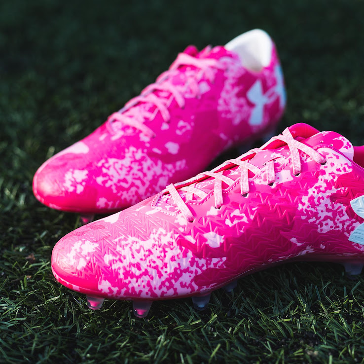 pink under armour boots