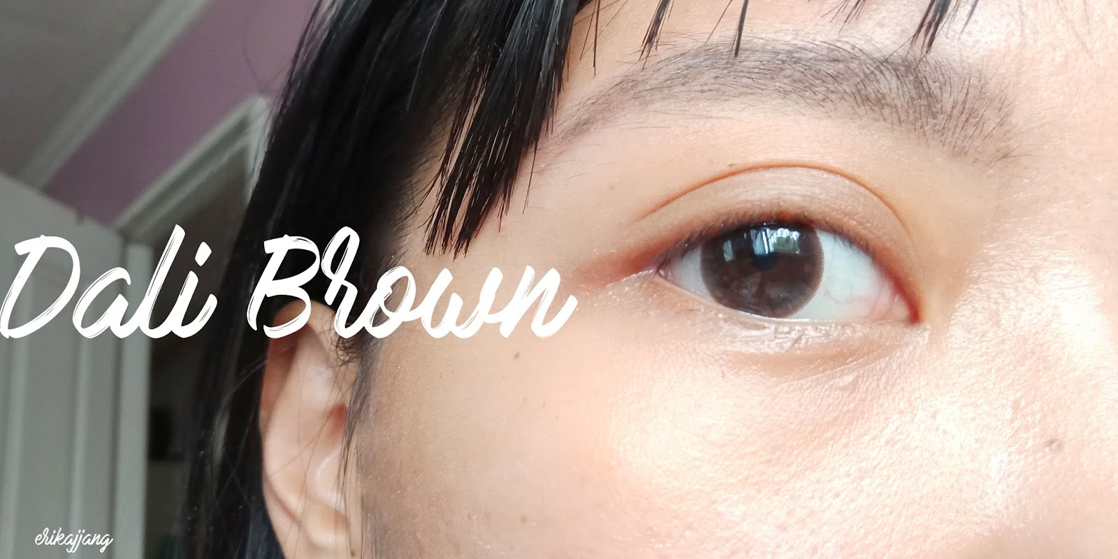 EO Flexwear Enhance Contact Lenses in Dali Brown.