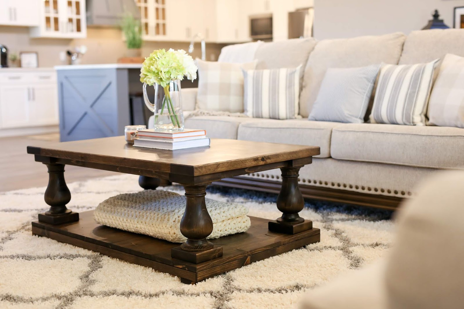 Classically Courtney Balustrade Coffee Table DIY Plans