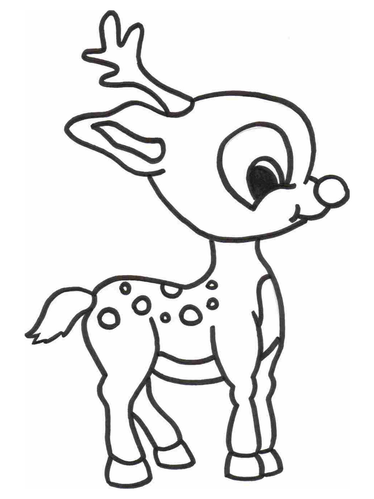 printable coloring pages cartoon animals - photo #11