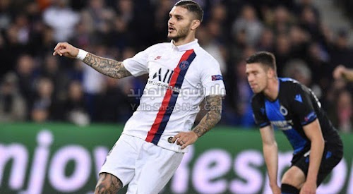 باريس سان جيرمان يكتفي بهدف وحيد امام فريق كلوب بروج ويتاهل لدور الـ 16 دوري أبطال أوروبا