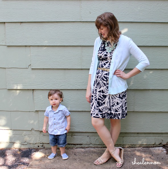 mommy and me pastels - blue for toddler boy, mint green for mom | www.shealennon.com