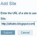 add blog ke bing, verifikasi tak iye