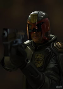 DREDD PRINT - LIMITED EDITION