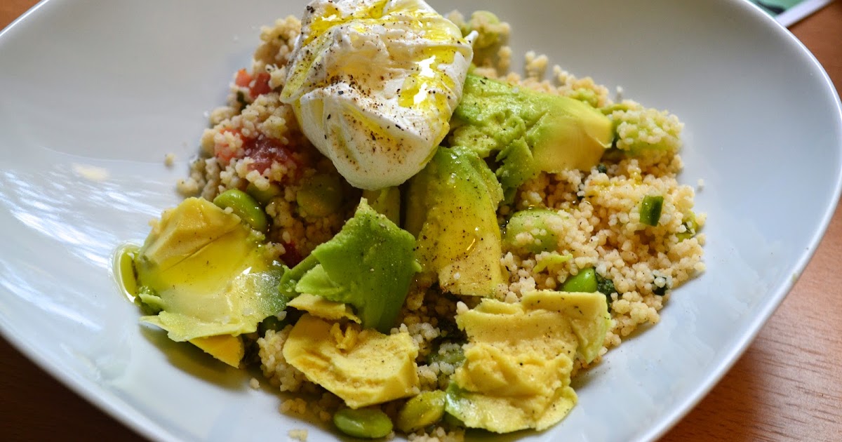 Vegetable Couscous with Poached Egg The Tiny Nordic Kitchen