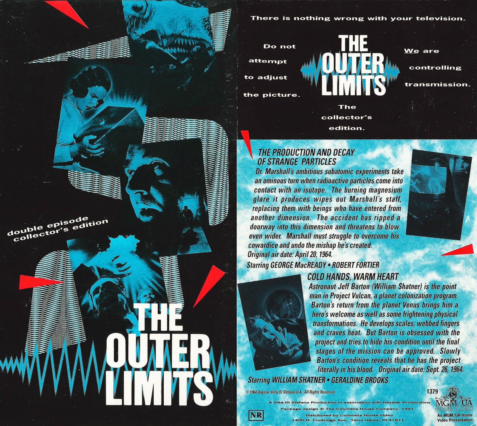 The Outer Limits Cold Hands Warm Heart My Life in the Glow of The Outer Limits: Episode Spotlight: "Cold Hands