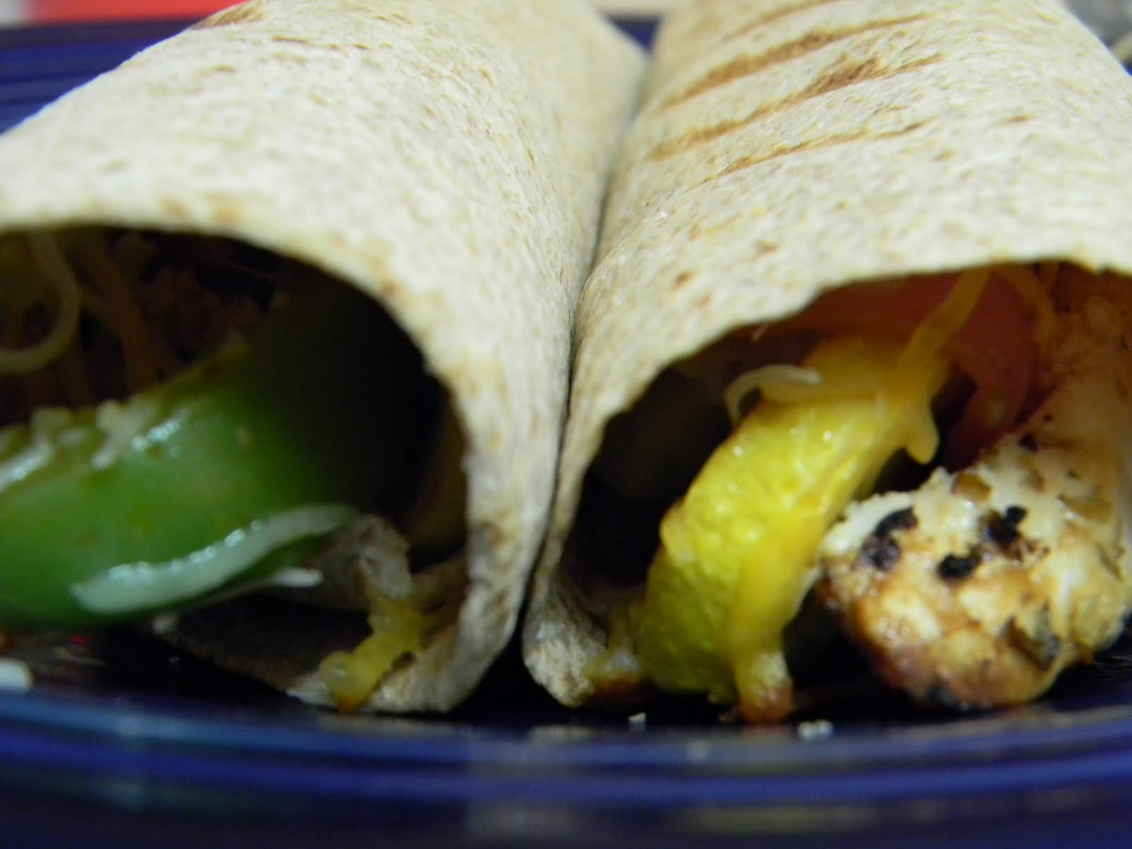 Mintleaf Memoirs Grilled Fajita Wraps