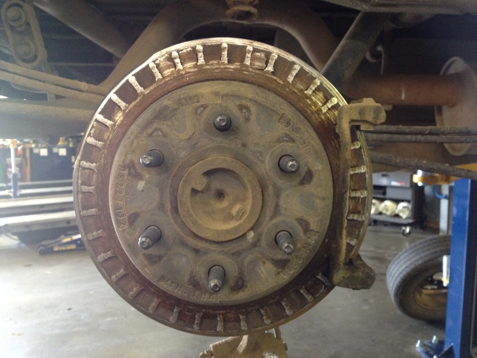 Bryant Automotive - NEWS AND INFO BLOG: Severely Damaged Rotor