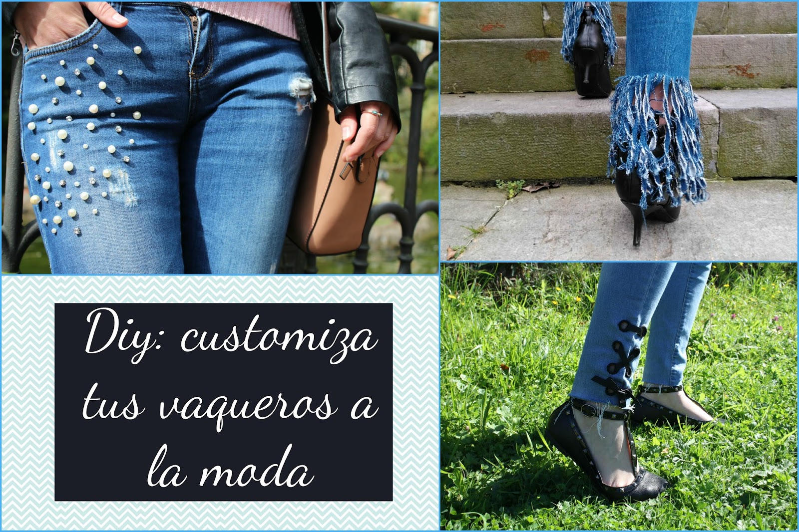 Diy: customiza tus vaqueros la