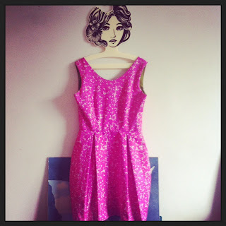 Photo of new me-made By Hand London Elisalex dress in Liberty fabric