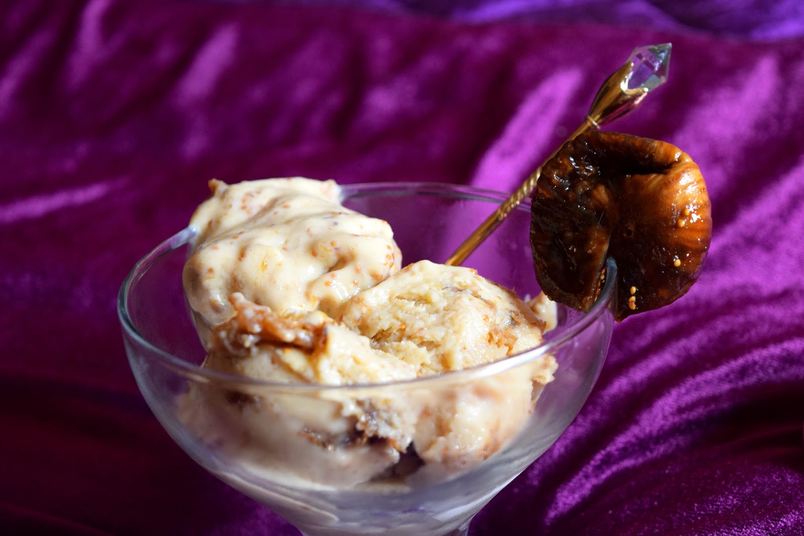 Fig and Honey ice cream Eggs & Kettles
