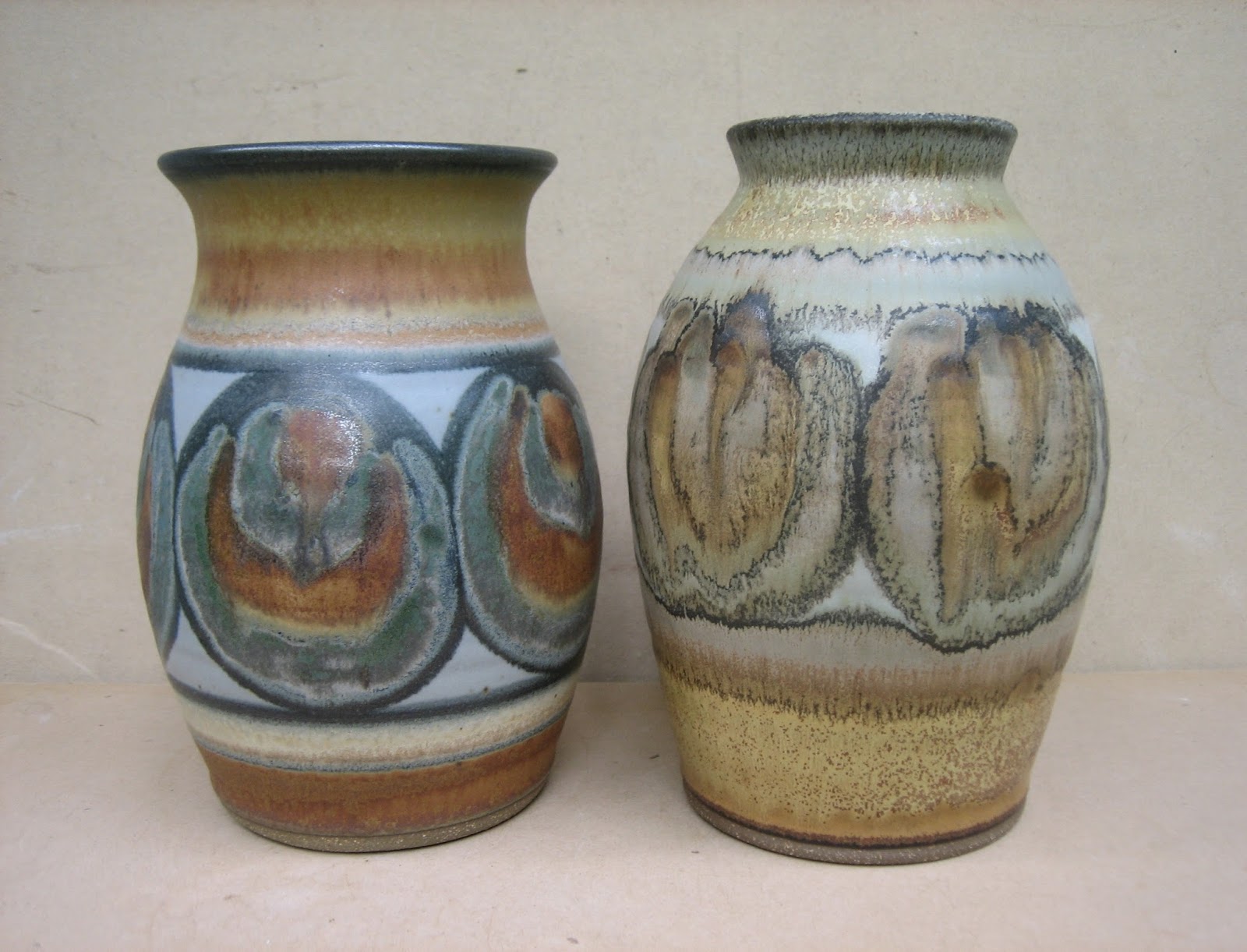 JIM FINEMAN CIRCLE VASES