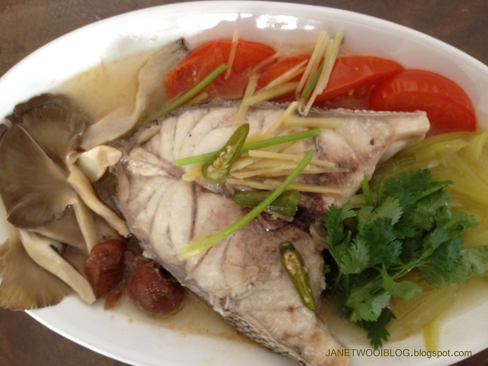 Wooi 's Blog Deliciously Healthy Teo Chew Steamed Fish with