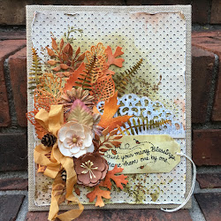 fall diy decor sewpaperpaint canvas autumn leaf cut