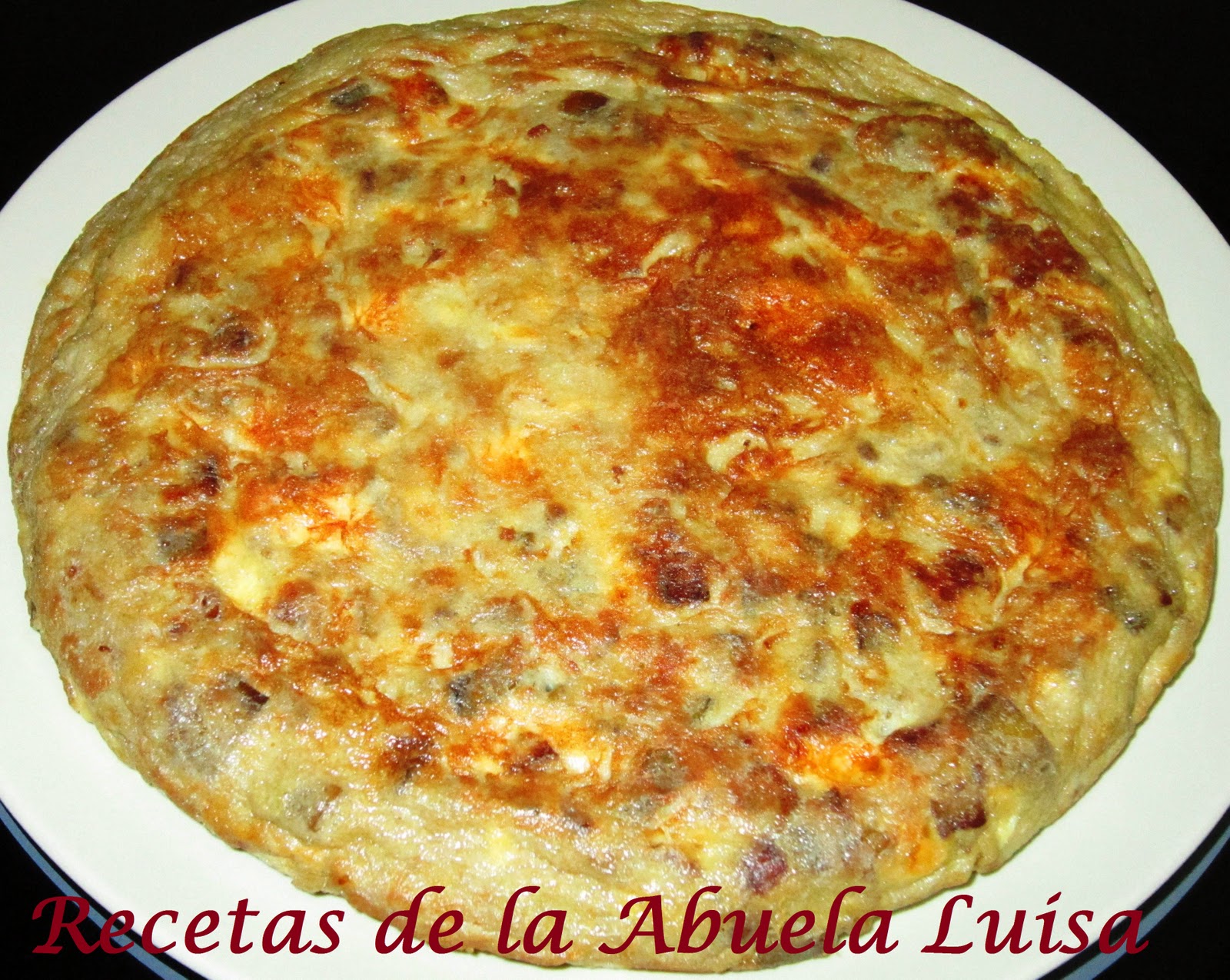 TORTILLA DE BERENJENAS Recetas de la Abuela Luisa