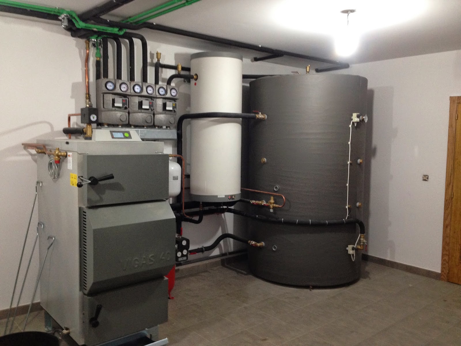 Calderas de leña Vigas Calderas de