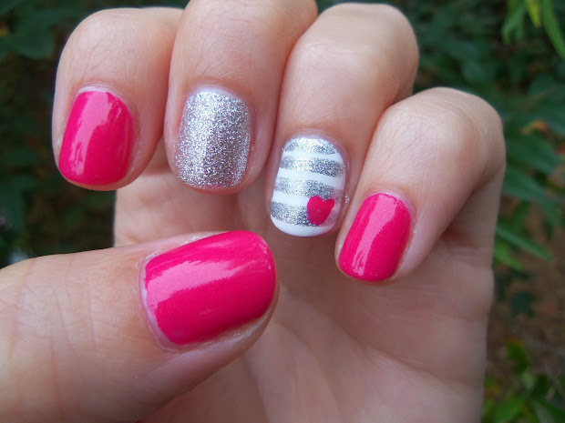 super cute and easy nail design