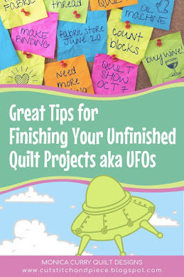 Tips for Finishing You Unfinished Projects (UFOs)