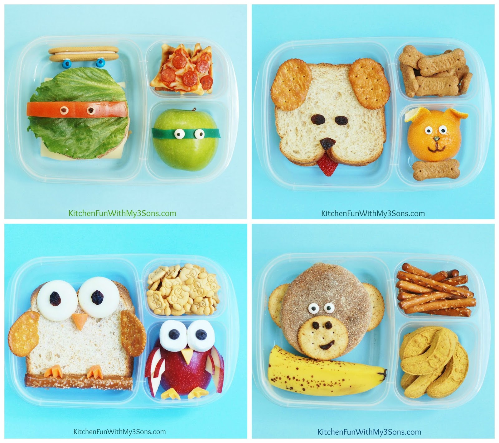 Owl Bento Lunch With Lg Electronics Kitchen Fun With My 3 Sons