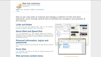 Web Link Collection, Internet