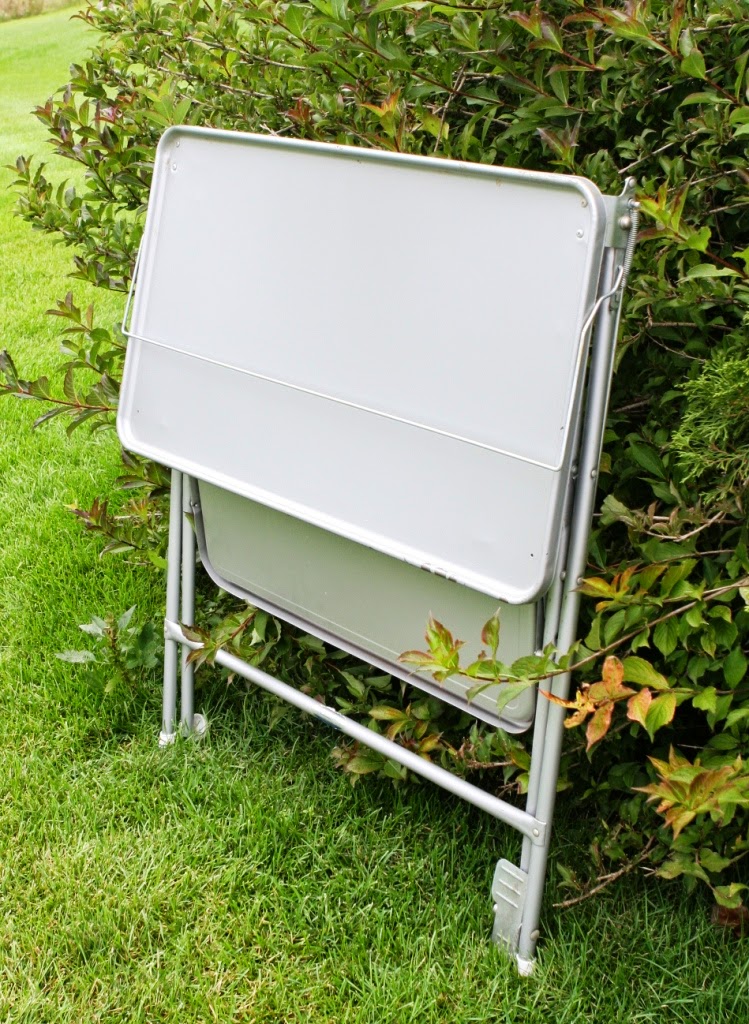 Vintage Diana Re Purposed Vintage Metal Changing Table