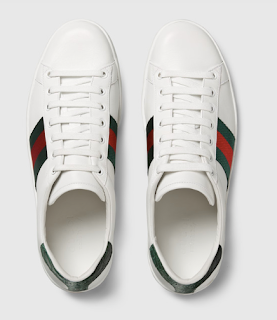 A Classic For All Time: Gucci Leather Sneakers With Web | SHOEOGRAPHY