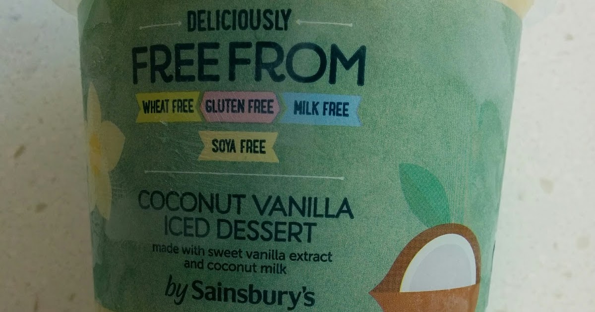 The Excited Eater Sainsburys Deliciously Freefrom Coconut Vanilla Iced