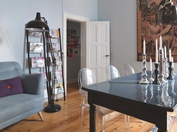 A house full of contrasts and pallets