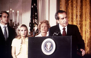 La dimisión de Richard Nixon