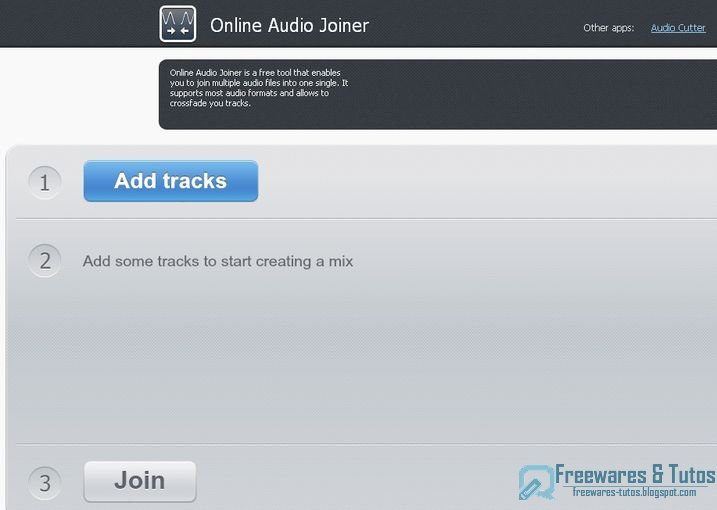 Online Audio Joiner un service en ligne pratique pour joindre les