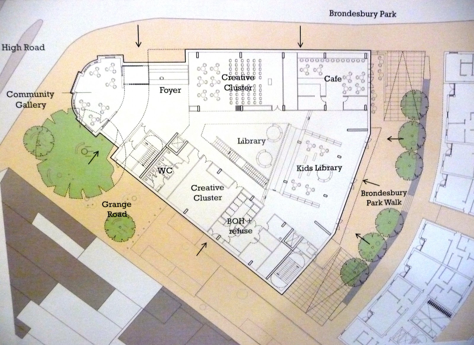 Keep Willesden Green First drawings of Willesden Green redesign