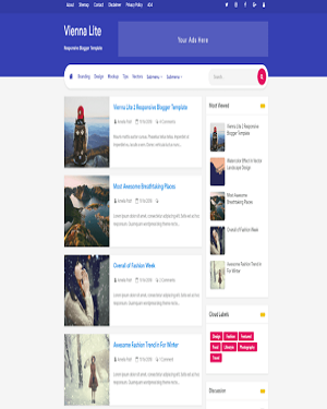 template blogger premium gratis