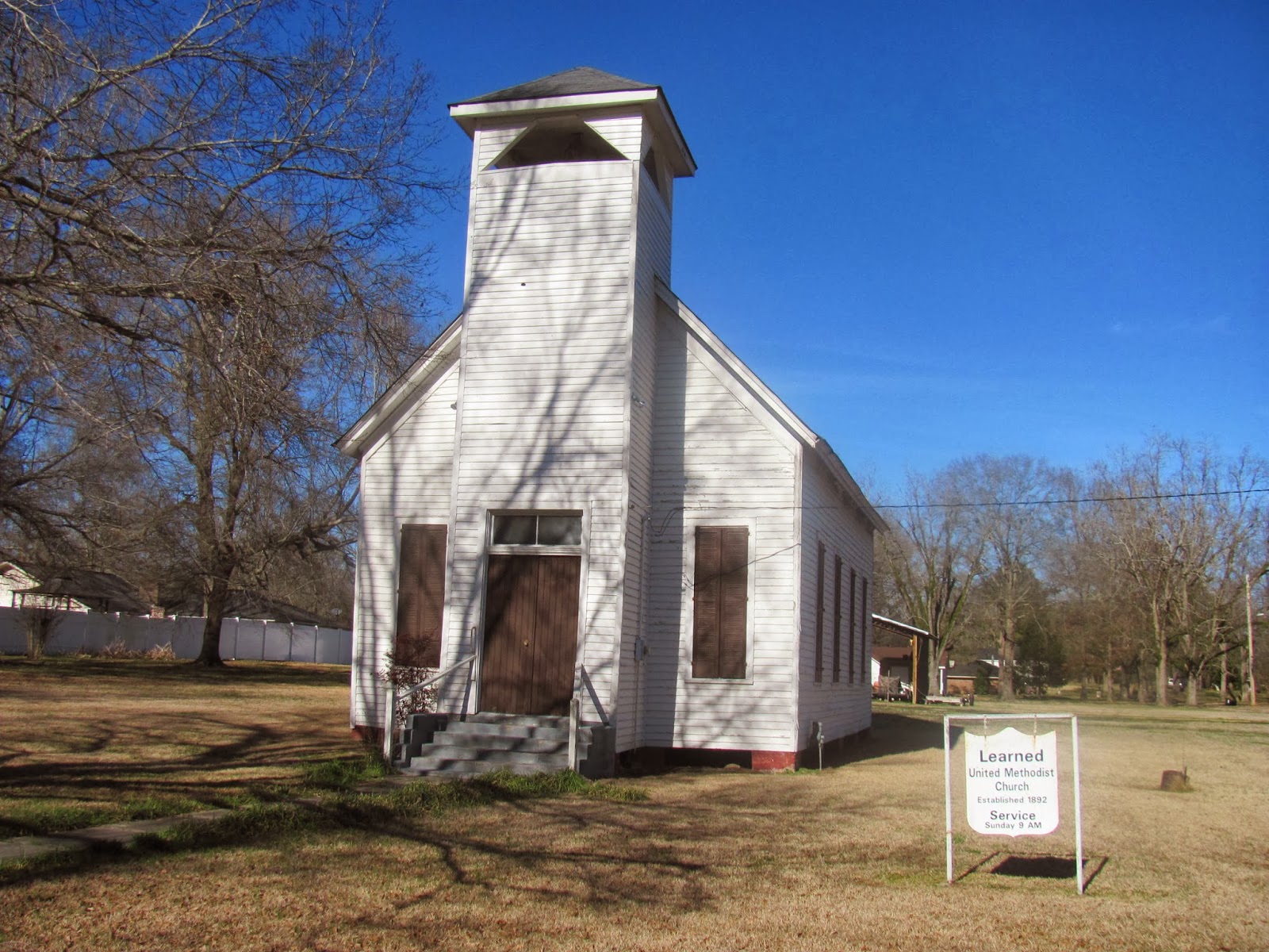Between the Gate Posts Country Churches of Learned, MS