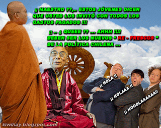 Visitan al Dalái Lama