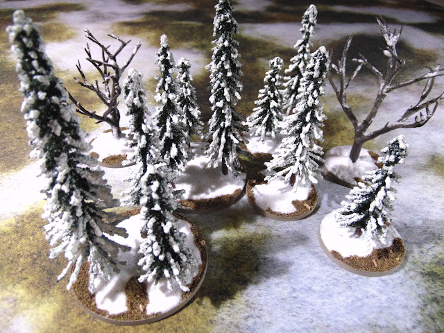 Frostgrave Snow-Covered Forest
